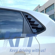 Tuning additives for rear side windows – VW Polo (2009–2017), black gloss-image-6260944