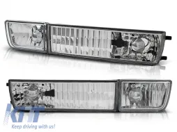 image-73-Tuning-Blinkerset in der Stoßstange geeignet für VW Golf III 1991-1997/Vento 1992-1998 mit verchromtem Sockel links + rechts