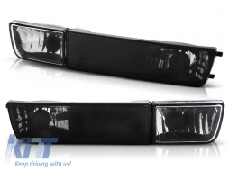 image-74-Tuning-Blinkleuchten-Kit geeignet für VW Golf III 1991-1997/Vento 1992-1998 mit schwarzem Gehäuse links + rechts