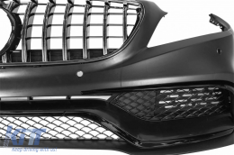 Tuning body kit A design 63 type suitable for Mercedes CLS C218 2011-2017 with chrome grille-image-6264888