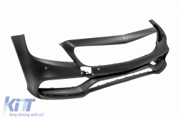 Tuning body kit A design 63 type suitable for Mercedes CLS C218 2011-2017 with chrome grille-image-6264894