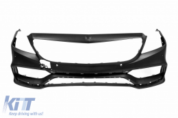 Tuning body kit A design 63 type suitable for Mercedes CLS C218 2011-2017 with chrome grille-image-6264895
