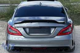 Tuning body kit A design 63 type suitable for Mercedes CLS C218 2011-2017 with chrome grille-image-6264924