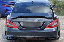 Tuning body kit A design 63 type suitable for Mercedes CLS C218 2011-2017 with chrome grille-image-6264930