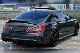 Tuning body kit A design 63 type suitable for Mercedes CLS C218 2011-2017 with chrome grille-image-6264931