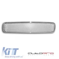 image-3-Tuning-Grill ohne Emblem - Chrom geeignet für Volvo S40/V40 1996-2000
