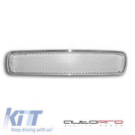 image-2-Tuning grille without emblem - chrome suitable for Volvo S40/V40 1996-2000