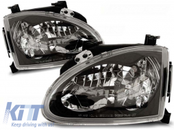Tuning headlight kit suitable for HONDA CRX DEL SOL 03.1992-1997, left and right - ABHOHX6010598