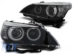 image-53-Tuning headlight kit with CCFL angel eyes suitable for BMW E60/E61 2003-2007, left and right