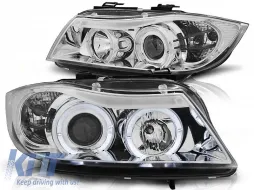 image-38-Tuning headlight kit with halogen angel eyes suitable for BMW 3 E90/E91 03.2005-08.2008, left and right
