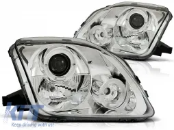 image-19-Tuning headlight set suitable for Honda Prelude 02.1997-2001 with chrome base, left and right