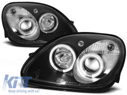 Tuning headlight set suitable for MERCEDES R170 SLK 04.1996-2004, left and right - ABMEHX6010622
