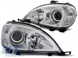 Tuning headlight set suitable for MERCEDES W163 ML CLASS 03.1998-08.2001, left and right - ABMEHX6010627