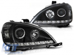 Tuning headlight set suitable for MERCEDES W163 ML CLASS 03.1998-08.2001, left and right - ABMEHX6010652