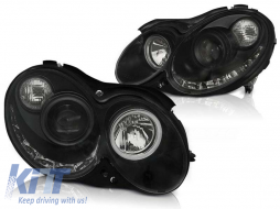 Tuning headlight set suitable for MERCEDES W209 CLK 2003-2010, left and right - ABMEHX6010655