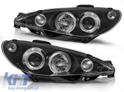Tuning headlight set suitable for PEUGEOT 206 after 2002, left and right - ABPEHX6010717