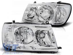 Tuning headlight set suitable for TOYOTA LAND CRUISER FJ100 1998-2004, left and right - ABHT6021319