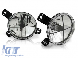 Tuning headlight set suitable for VW GOLF 1 05.1974-07.1983, inner, left and right