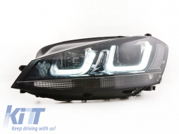 Tuning headlight set suitable for VW GOLF 7 after 11.2012, left and right-image-6238698