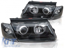 Tuning headlight set suitable for VW PASSAT B5 3B 11.1996-08.2000, left and right