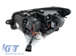 Tuning headlight set suitable for VW T6.1 after 2020 with black base, left and right-image-6238765