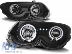 image-40-Tuning headlight set with halogen angel eyes suitable for Chrysler 300 M 1999-2004, left and right