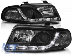 image-49-Tuning headlight set with LED lights suitable for Audi A4 B5 01.1999-09.2000 sedan/wagon, left and right