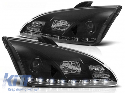 Tuning headlight set with LED lights suitable for Ford FOCUS MK2 09.2004-01.2008, left and right - ABFOHX6010568