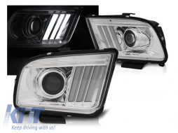 TUNING HEADLIGHTS SUITABLE FOR FORD MUSTANG 04-09 TUBE LIGHT WITH X - ABFOHX6010577