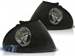 image-10-Tuning indicator set suitable for the headlight for BMW 3 Series E46 sedan/wagon 1998-2001 with black base left + right