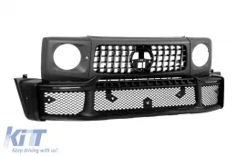 Tuning-Karosserie-Kit Typ B Design geeignet für Mercedes G-Klasse W465 nach 2024 mit Chromelementen-image-6139727