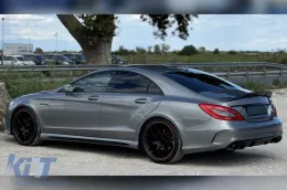 Tuning-Karosseriekit Typ A Design 63 geeignet für Mercedes CLS C218 2011-2017 mit verchromtem Kühlergrill-image-6264923