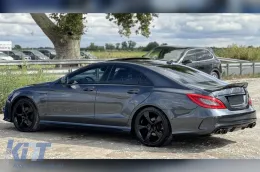 Tuning-Karosseriekit Typ A Design 63 geeignet für Mercedes CLS C218 2011-2017 mit verchromtem Kühlergrill-image-6264932