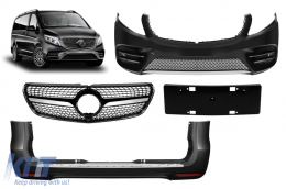 Tuning kit Line style suitable for Mercedes V-Class W447 2014-2023 - ABBKM6020903
