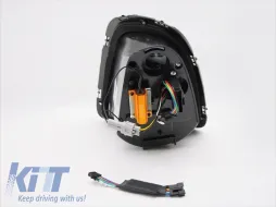 Tuning LED-Rücklichtkit geeignet für Mini Cooper R56 Hatchback 2006-2014, R57 Cabrio 2009-2014, R58 Coupé, R59 Roadster 2011-2015 mit rauchigem Gehäuse, mit 