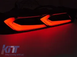Tuning LED-Rücklichtset geeignet für Chevrolet Camaro 2016-2018, mit dynamischem Blinker, schwarz-rotem Gehäuse, links und rechts-image-6151963