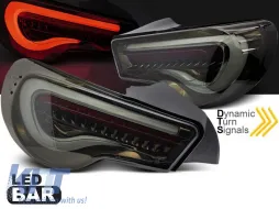 Tuning LED-Rücklichtset geeignet für Toyota GT86 2012-2021 mit rauchiger Basis, links und rechts-image-6237915