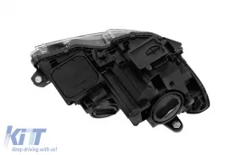 Tuning LED-Scheinwerfersatz geeignet für Mercedes C-Klasse W204, S204 2011-2014 mit Chrombasis, links und rechts-image-6150271