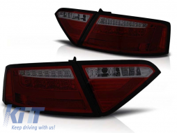 Tuning LED tail light kit suitable for Audi A5 2007-06.2011 coupe, version without factory LED tail lights, left and right - ABAUTX6010048