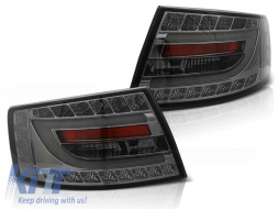 image-59-Tuning LED tail light kit suitable for Audi A6 C6 sedan 04.2004-2008 smoked for 7-pin connector, left and right