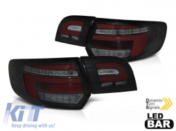 image-9-Tuning LED tail light set suitable for Audi A3 8P sportback 2008-2012 fully smoked base, left and right