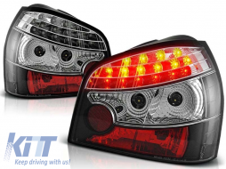 Tuning LED tail light set suitable for Audi A3 08.1996-08.2000 3/5 doors, hatchback, left and right - ABAUTX6010009