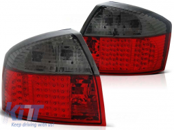 Tuning LED tail light set suitable for Audi A4 10.2000-10.2004 sedan, left and right - ABAUTX6010027