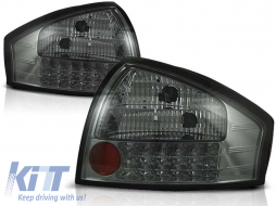 Tuning LED tail light set suitable for Audi A6 05.1997-05.2004 sedan, left and right - ABAUTX6010010