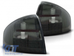 Tuning LED tail light set suitable for Audi A6 05.1997-05.2004 sedan, left and right - ABAUTX6010026