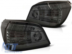 Tuning LED tail light set suitable for BMW 5 Series E60 07.2003-2007 smoked, left and right - ABBMTX6010135