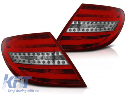Tuning LED tail light set suitable for Mercedes C-Class W204 2007-2010 sedan, left and right - ABMETX6010238