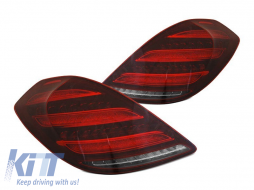 Tuning LED tail light set suitable for Mercedes S-Class W222 2014-2018, left and right - ABMETX6010254
