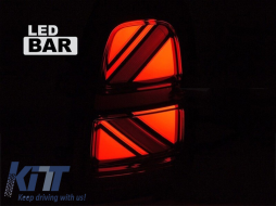 Tuning LED tail light set suitable for Mini Cooper Countryman F60 2016-2020 with red base, with 