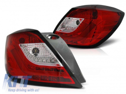 Tuning LED tail light set suitable for Opel ASTRA H 03.2004-2009 3 doors, GTC, hatchback, left and right - ABOPTX6010273